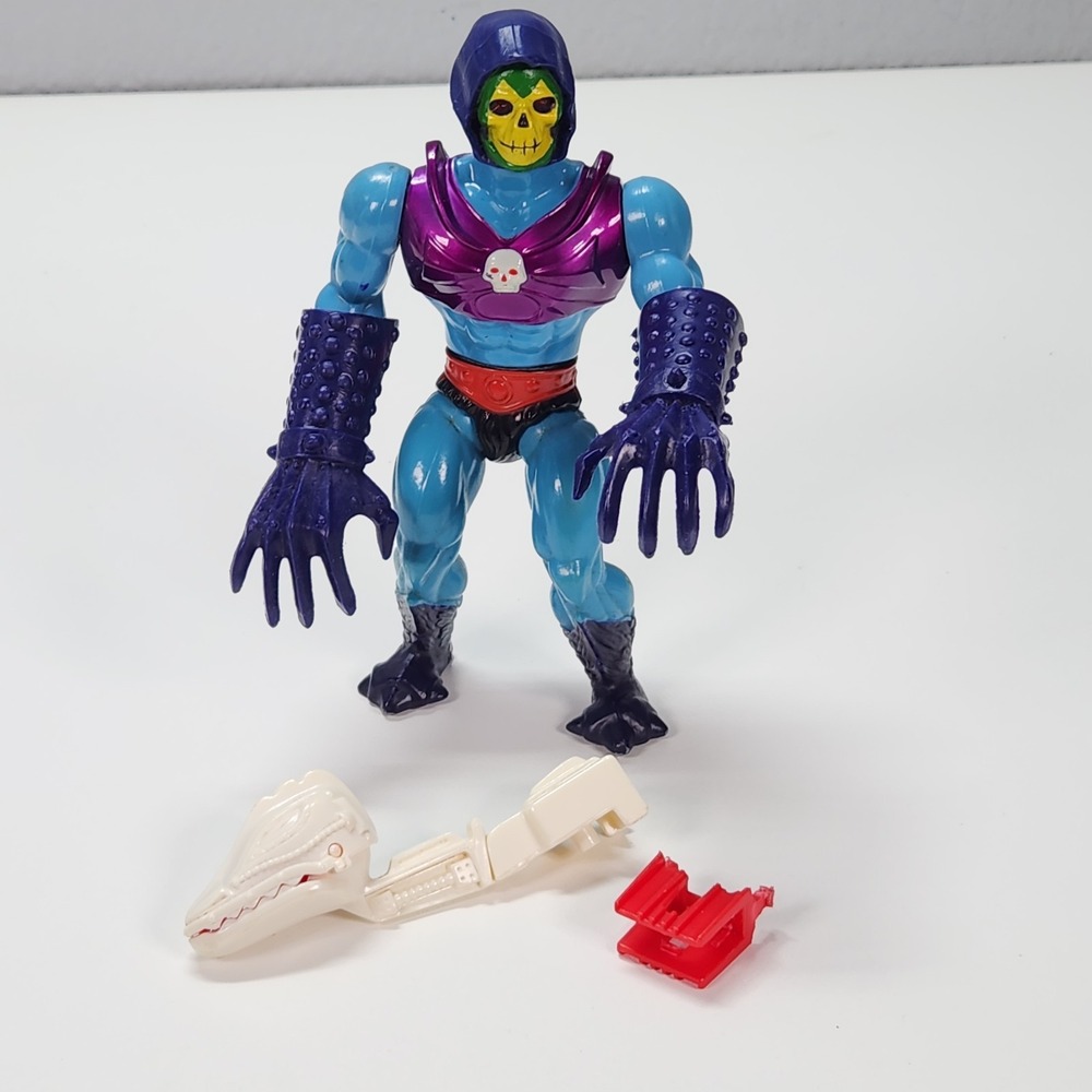 Vintage 1985 MOTU Masters of the Universe Terror Claws Skeletor Complete